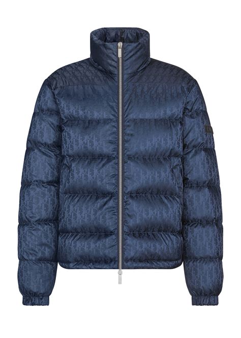 dior puffer jacket blue|dior bubble jacket.